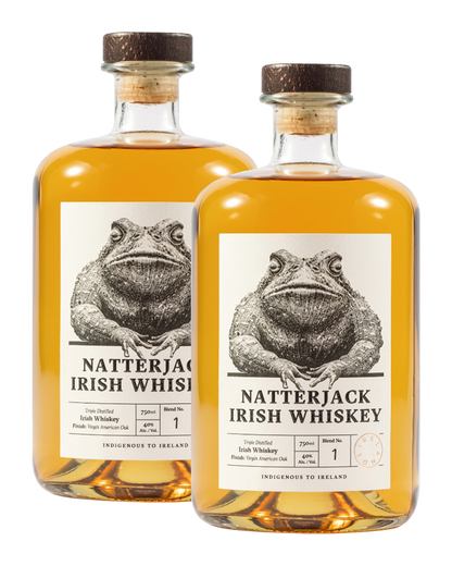 Natterjack Irish Whiskey 2-bottle set